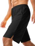 Aolesy Men's Lightweight 9" Basketball Gym Shorts