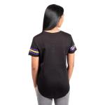 Women's Los Angeles Lakers Black Soft Mesh T-Shirt