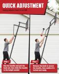Seray 40-Inch Adjustable Basketball Hoop for All Ages