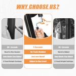 PIZZELLO 52 Inch Adjustable Portable Basketball Hoop