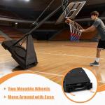 PIZZELLO 52 Inch Adjustable Portable Basketball Hoop