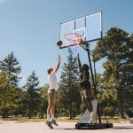 PIZZELLO 52 Inch Adjustable Portable Basketball Hoop