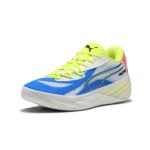 PUMA Men's All-Pro Nitro Sneakers - White/Yellow/Pink