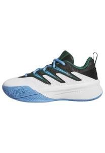 adidas Dame Certified 3 Sneakers, White/Green/Blue Burst