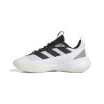 adidas Front Court Basketball Shoes, White/Black, Kid 6