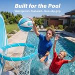 GoSports 2 Pack Water Basketballs - Sizes 3 & 6