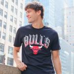 Men's Black Short Sleeve Basketball Tee - Large