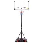 Adjustable Portable Basketball Hoop for Outdoors