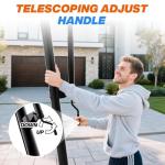Adjustable 40-Inch Outdoor Basketball Hoop System