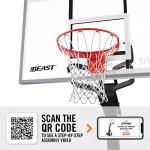 Spalding The Beast 60" Portable Basketball Hoop