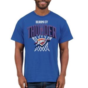 Oklahoma City Thunder Team Logo Short Sleeve T-Shirt