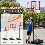 Adjustable Kids Basketball Hoop for Outdoor Fun