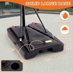 Adjustable Kids Basketball Hoop for Outdoor Fun