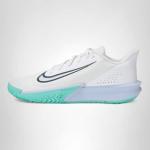 Nike Precision 7 Men's Basketball Shoes - White/Grey/Turquoise