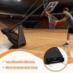 PIZZELLO Adjustable Outdoor Basketball Hoop 44 Inch