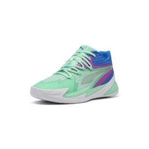 PUMA Men's Dagger Basketball Shoes - Green/Pink