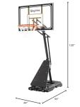 Portable Outdoor Basketball Hoop with Adjustable Height