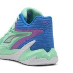 PUMA Men's Dagger Basketball Shoes - Green/Pink