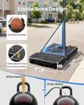 Adjustable Portable Basketball Hoop for All Ages