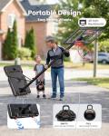 Adjustable Portable Basketball Hoop for All Ages