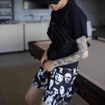 BOOMLEMON Men's Graphic Mesh Basketball Workout Shorts