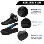 ASHION High Top Men’s Basketball Sneakers - Size 10