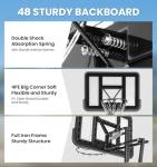 10ft Adjustable Portable Basketball Hoop System