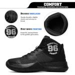 ASHION High Top Men’s Basketball Sneakers - Size 10