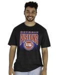 Detroit Pistons Tri-Blend T-Shirt in Black