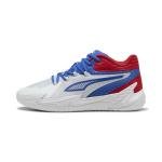 Puma Dagger Men's Basketball Shoes - White/Blue/Red