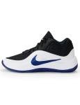 Nike Men's Precision 8 Mid Basketball Shoes - Black/Blue