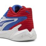 Puma Dagger Men's Basketball Shoes - White/Blue/Red