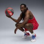 Puma Dagger Men's Basketball Shoes - White/Blue/Red