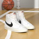 Nike Blazer Mid '77 Sneakers - White/Black