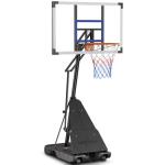 Adjustable Outdoor Basketball Hoop with 44" Backboard