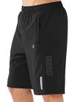 NORTHYARD Men's Quick-Dry Athletic Shorts - Black