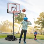 Giantex Adjustable Portable Basketball Hoop - 7.4-10 FT