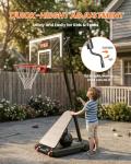 Adjustable 40" Portable Basketball Hoop for All Ages
