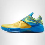 Nike Zoom KD 4 Basketball Shoes - Photo Blue/Lemon