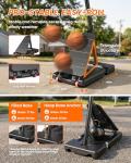 Adjustable 40" Portable Basketball Hoop for All Ages