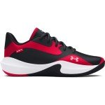 Under Armour Lockdown 7 Low Basketball Shoes - Red/Black/White