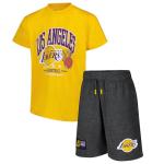 Youth Lakers Soft T-Shirt & Shorts Set