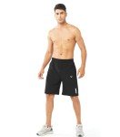 NORTHYARD Men's Quick-Dry Athletic Shorts - Black