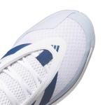 adidas Front Court Shoes in White/Dusky Petrol