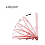 Kids Wall-Mounted Basketball Hoop for Indoor/Outdoor Fun