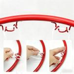 Kids Wall-Mounted Basketball Hoop for Indoor/Outdoor Fun