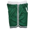 Big Bird #33 Green Retro Basketball Shorts