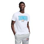 NBA Men's Graphic T-Shirt - White, Large