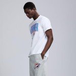 NBA Men's Graphic T-Shirt - White, Large