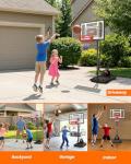IGL Adjustable Kids Basketball Hoop - 4-8.5ft